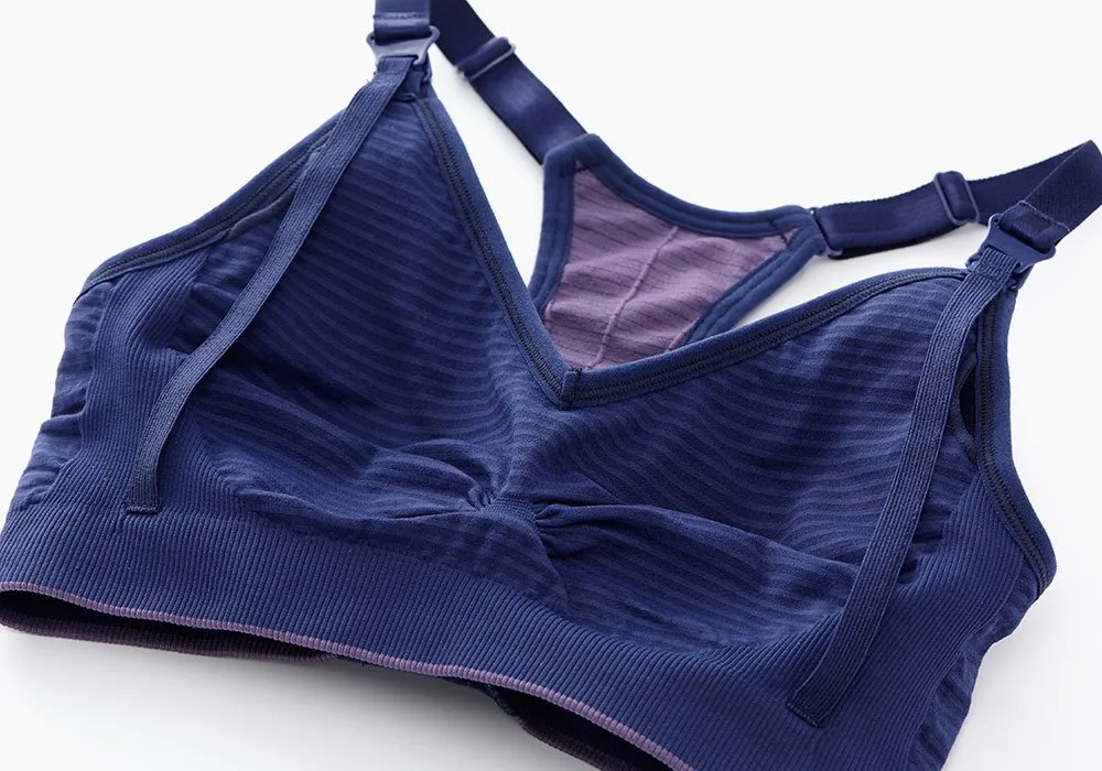 180813XZ Seamless Antibacterial Maternity& Nursing Sports Bra