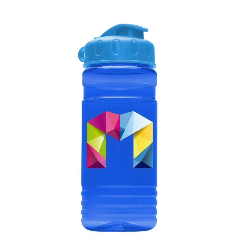 20 oz Tritan Sports Bottle w/ Flip Straw Lid Digital Print