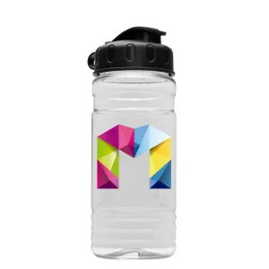 20 oz Tritan Sports Bottle w/ Flip Straw Lid Digital Print