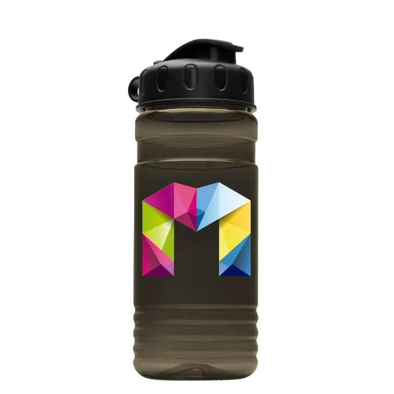 20 oz Tritan Sports Bottle w/ Flip Straw Lid Digital Print