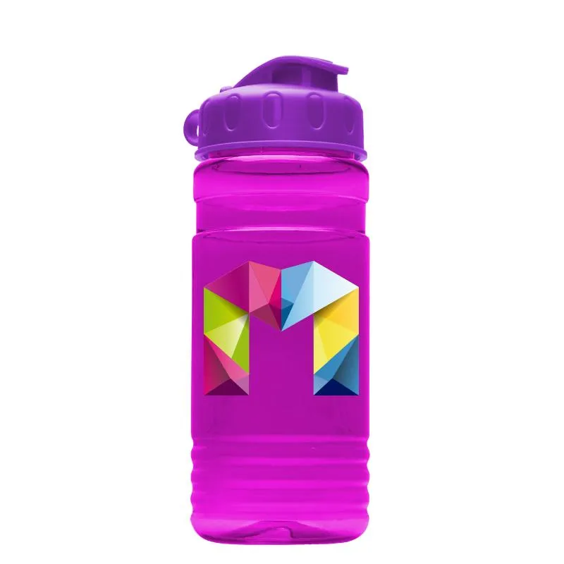 20 oz Tritan Sports Bottle w/ Flip Straw Lid Digital Print