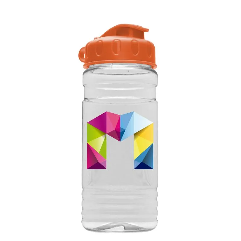20 oz Tritan Sports Bottle w/ Flip Straw Lid Digital Print