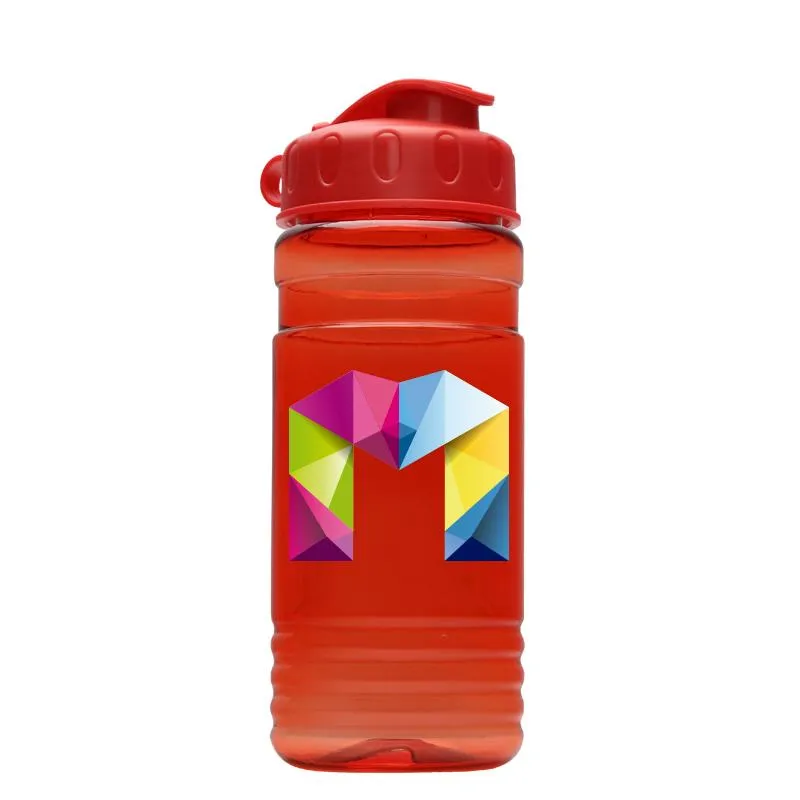 20 oz Tritan Sports Bottle w/ Flip Straw Lid Digital Print