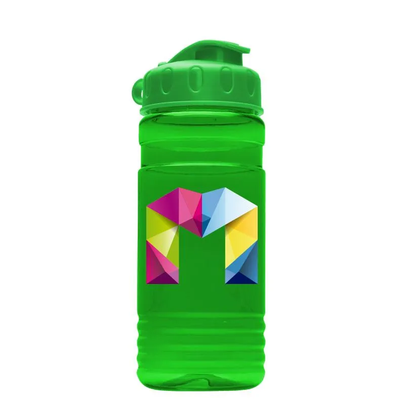 20 oz Tritan Sports Bottle w/ Flip Straw Lid Digital Print