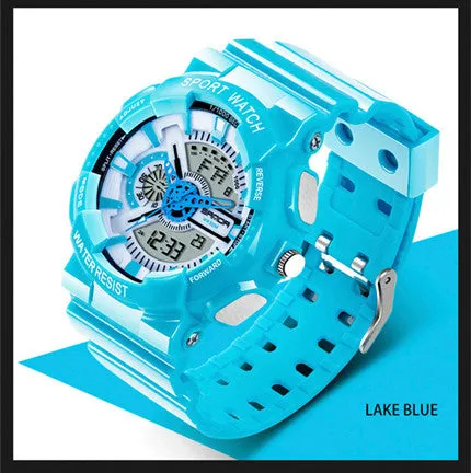 2017 new brand SANDA fashion watches men's LED digital watches G watches waterproof sports military watches relojes hombre