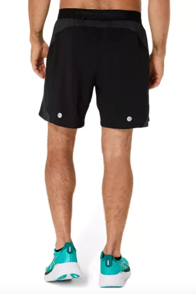 2025 Falmouth Road Race - ASICS Men's Road 7" Short - Performance Black/Graphite Grey (2011D248) (FRR-17)