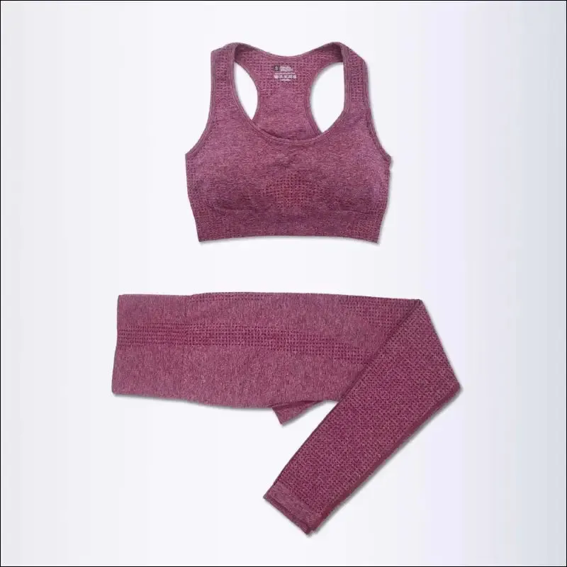 2/3/5pcs seamless yoga set workout sportswear gym clothing fitness long sleeve crop top high waist