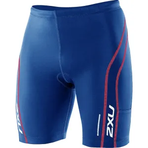 2XU Comp Tri Short   Pockets, Herren, blau/rot