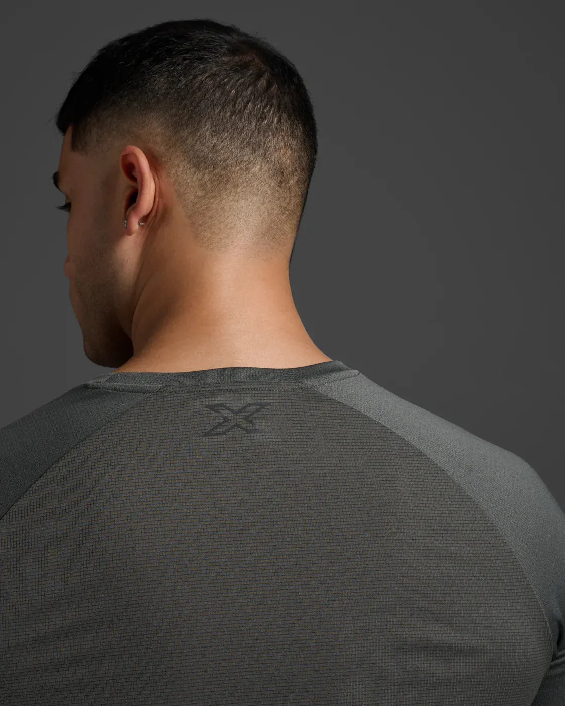 2XU Men's Aero Tee | Juniper/Black Reflective
