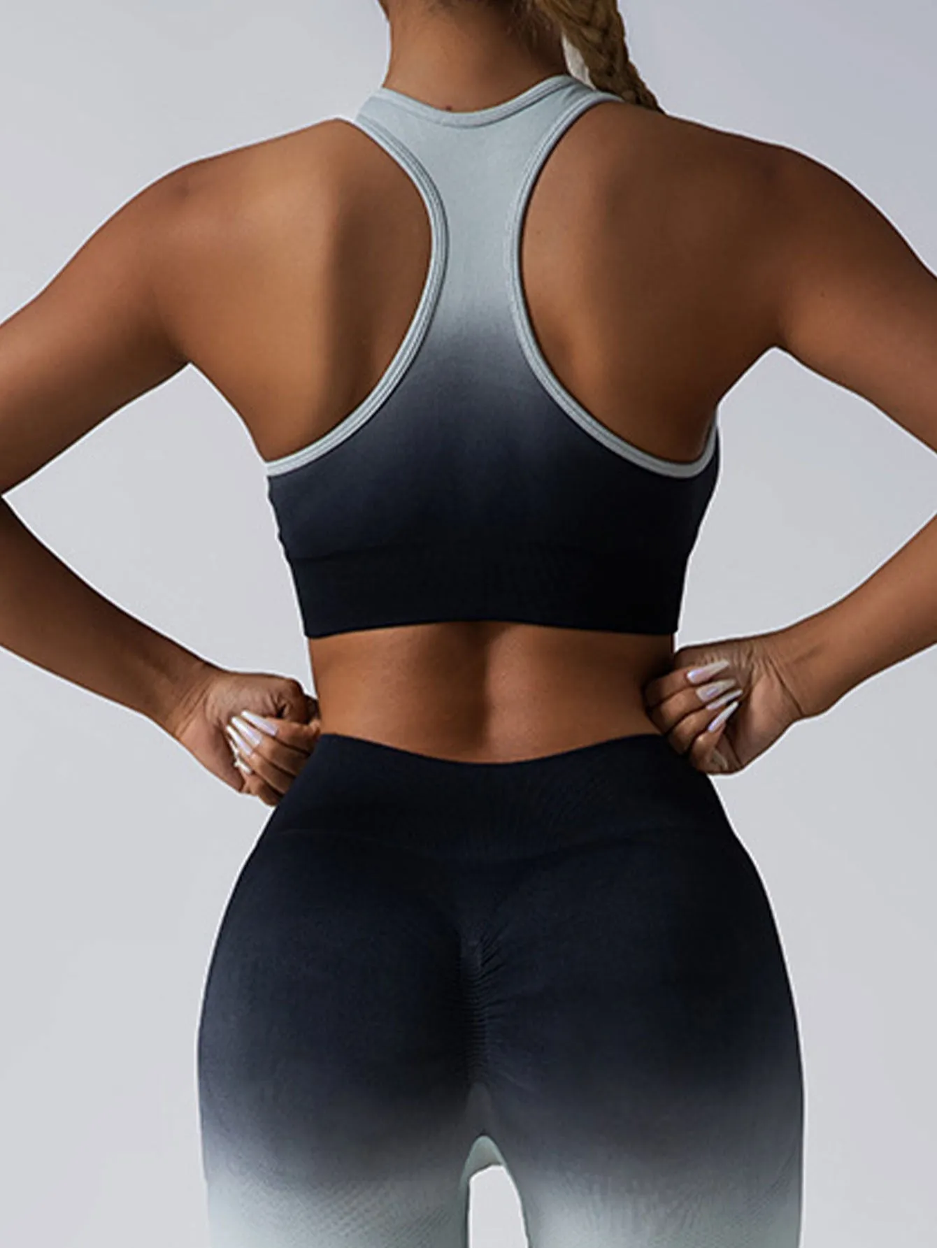 3 Pack Medium Support Sports Bra For Women Racerback Padded Workout Gym Yoga Running Bras