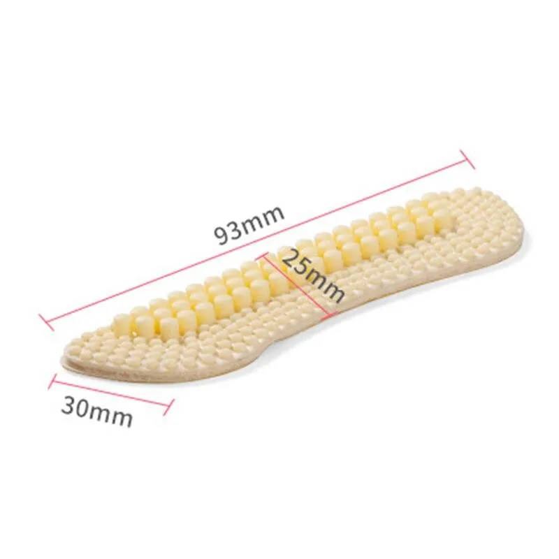3 Pairs 4D Massage Anti-blister Heel Cushions Silicone Heel Pads for High Heels Flats EDF88
