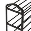 3 TIER STREAMLINE SHOE RCK BLK