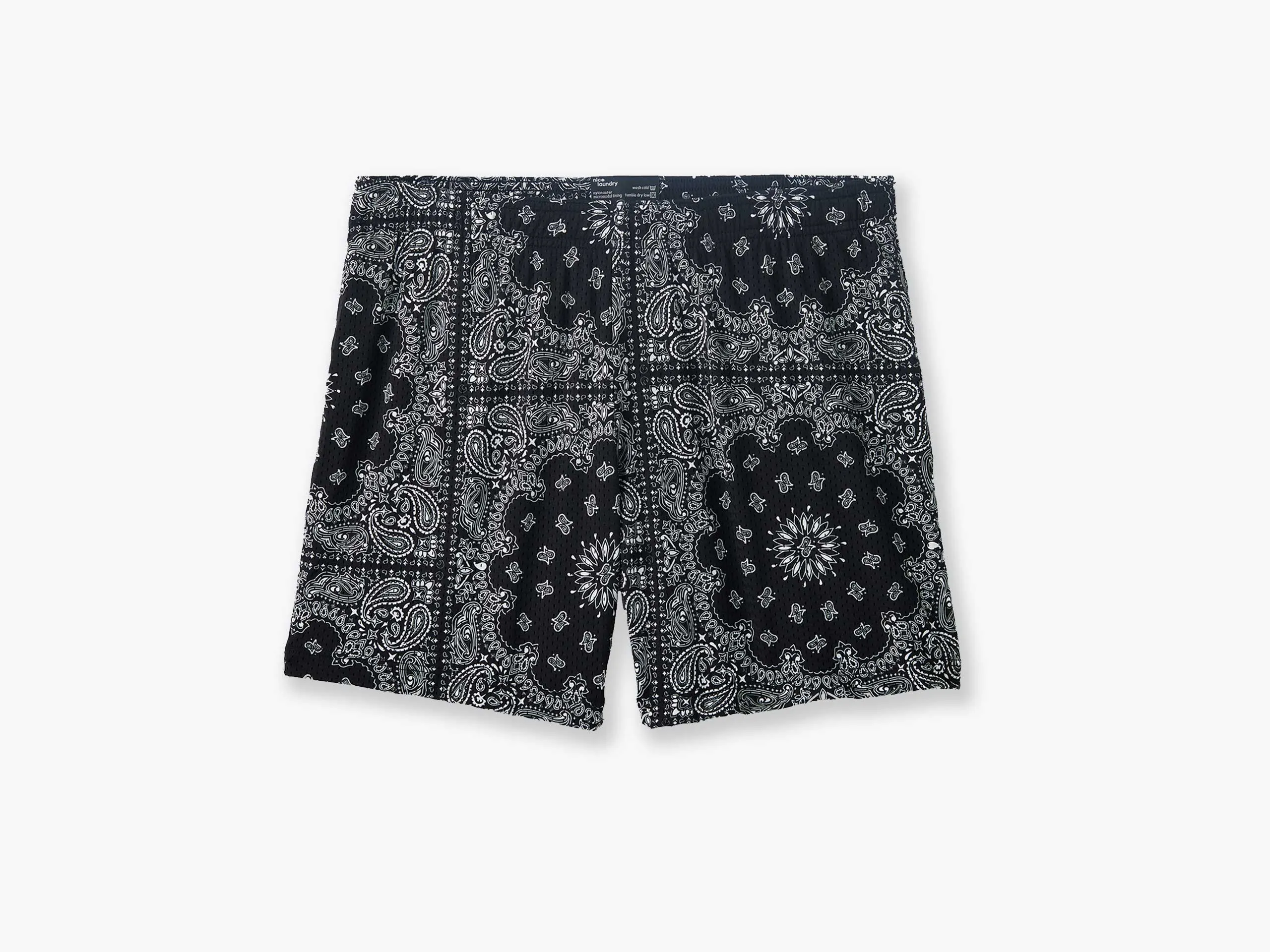 4" Pocket Lounge Short ~ Bandana