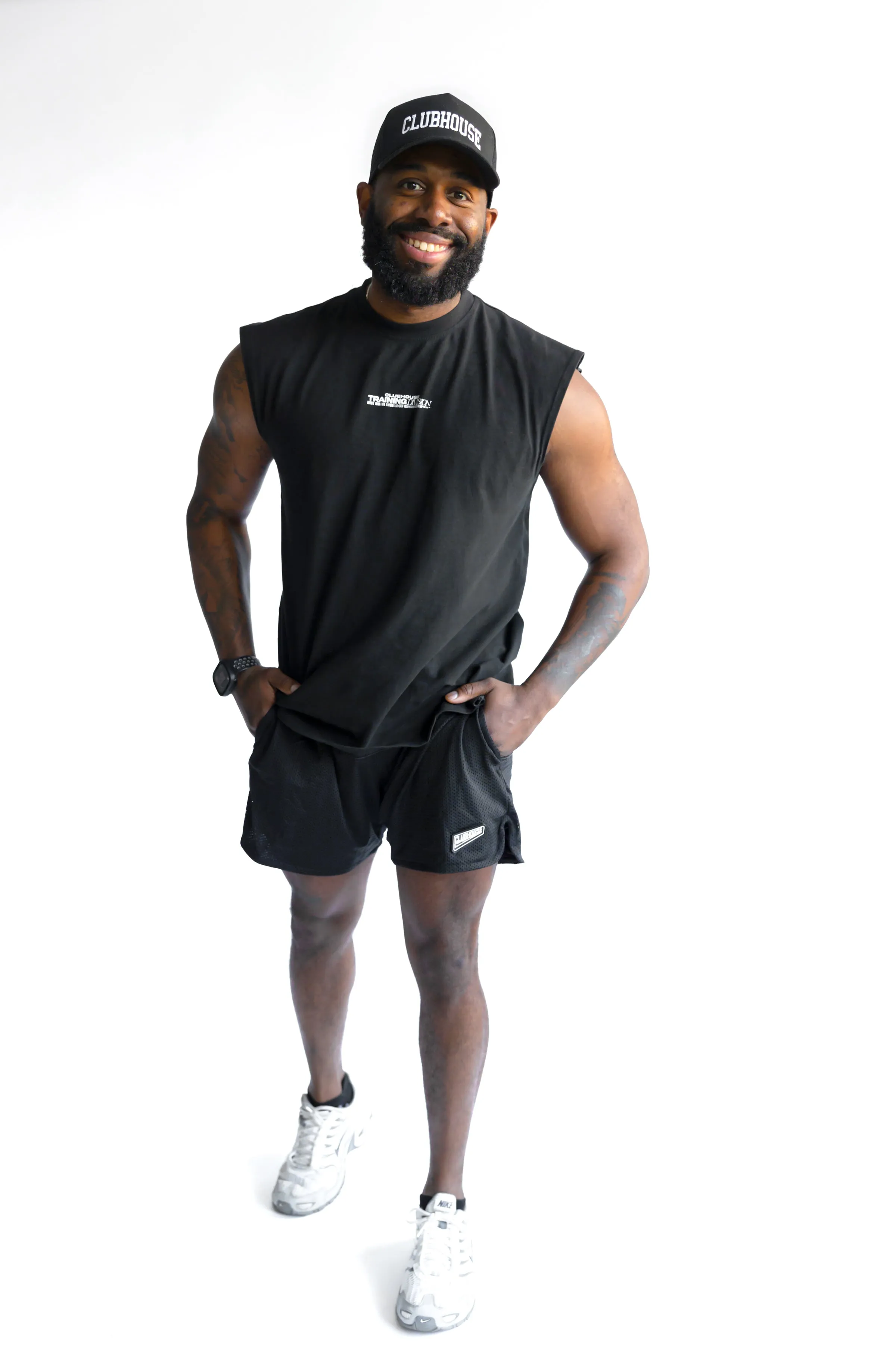 5" Mesh Court Shorts - Black