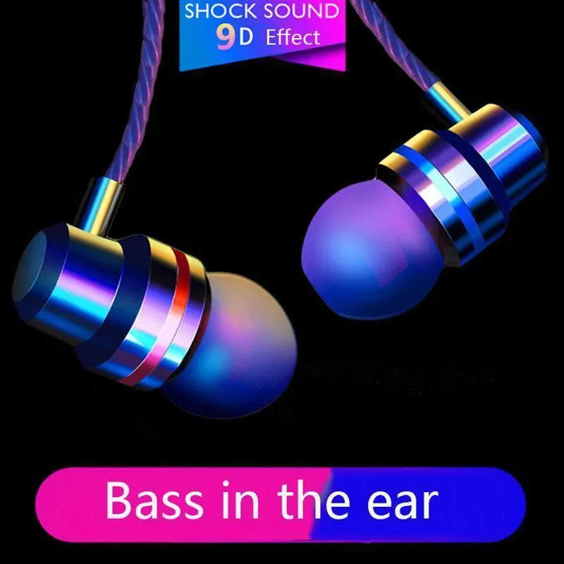 6D Sound Metal In-Ear Earphone Anti-Sweat Stereo Super Bass