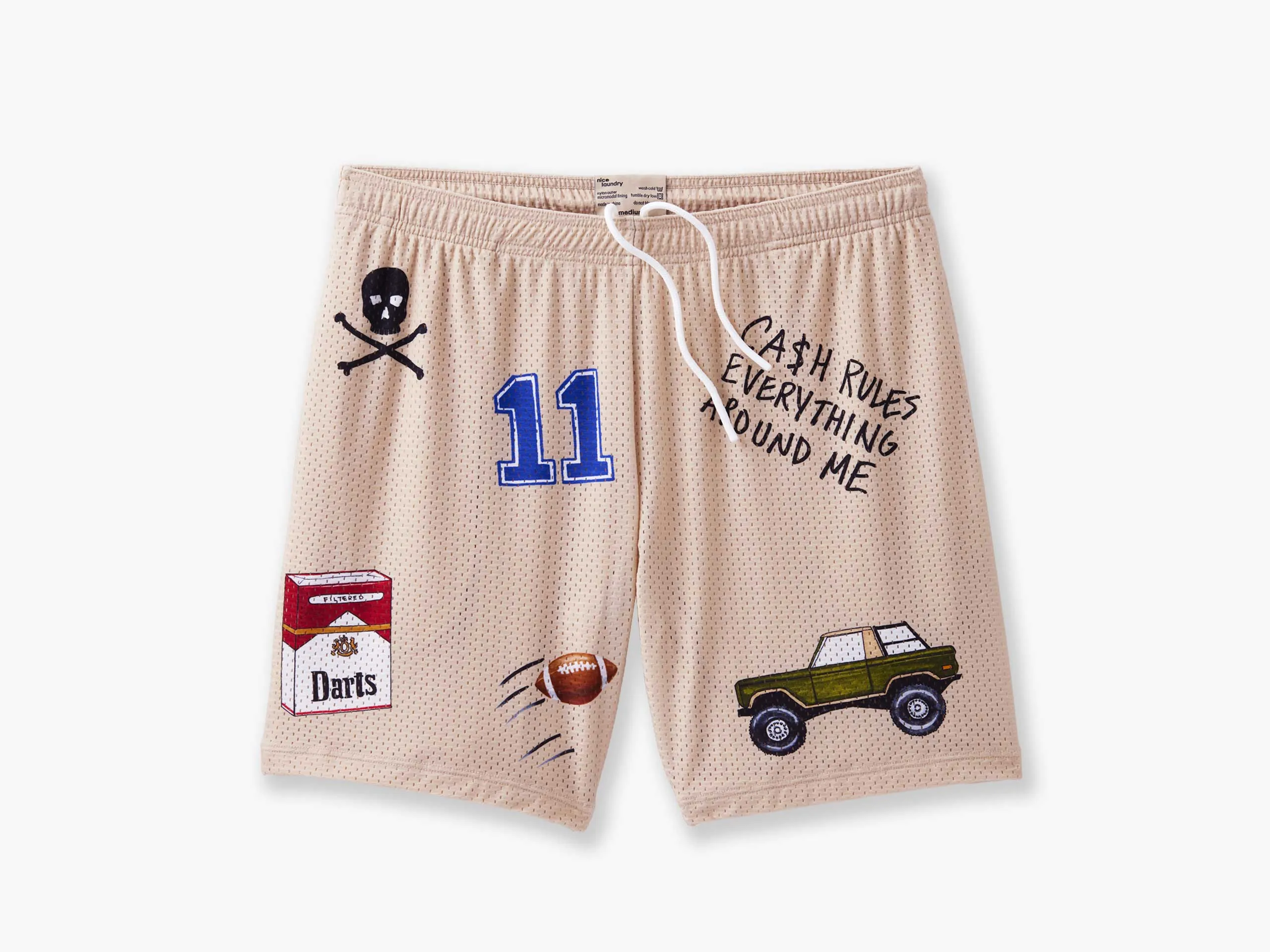 6" Pocket Lounge Short ~ Senior Cord