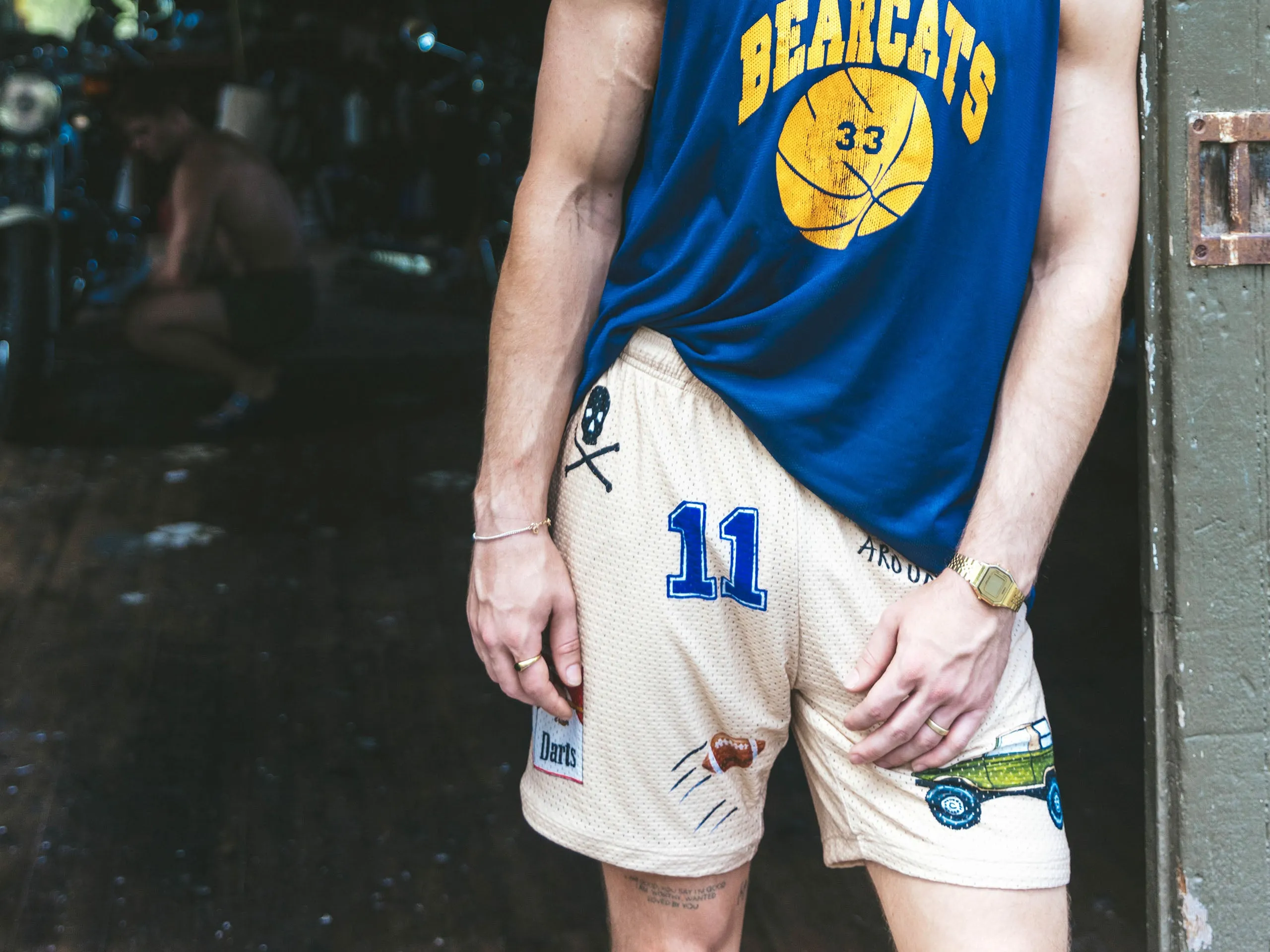 6" Pocket Lounge Short ~ Senior Cord
