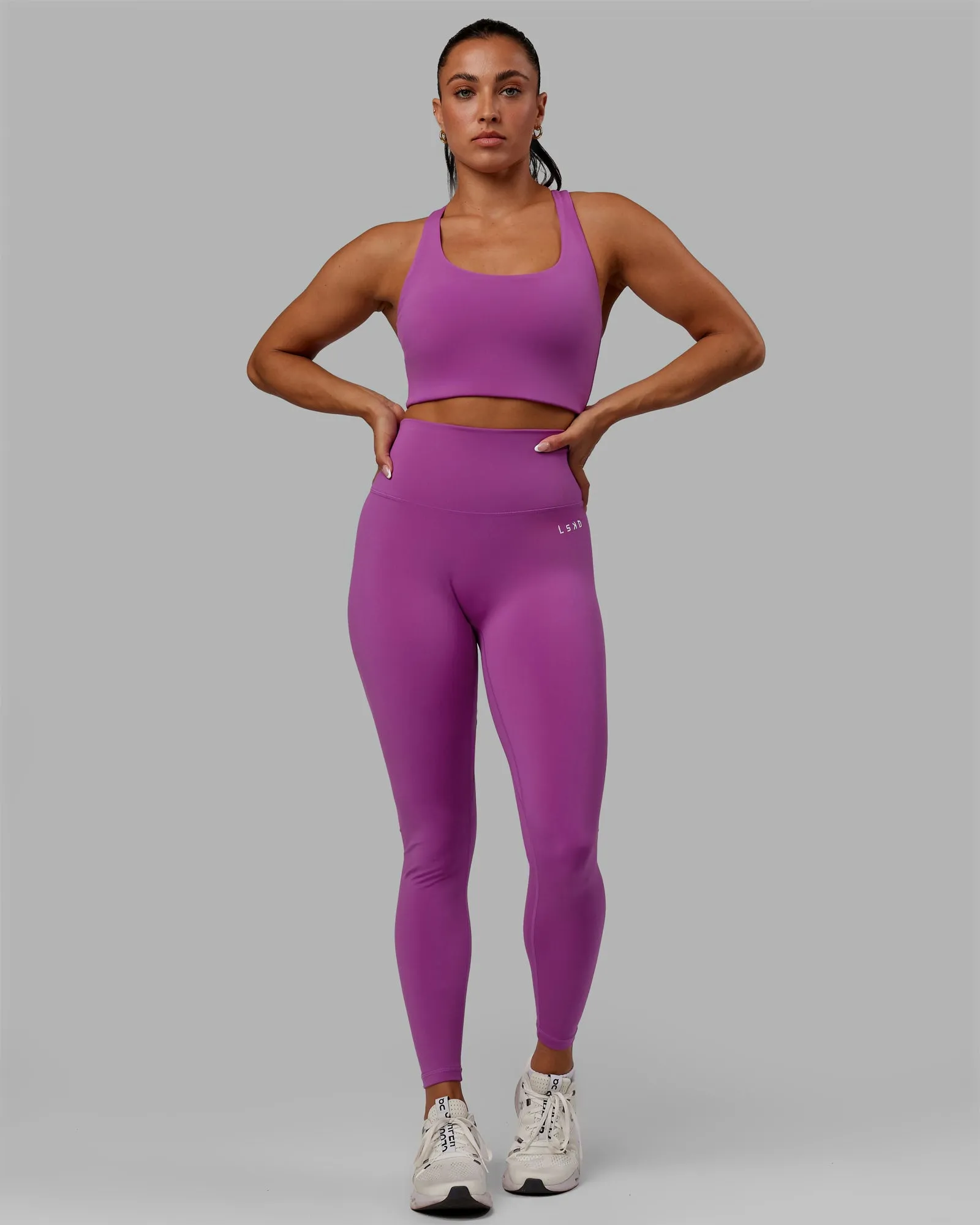 Ace Long Line Bra - Hyper Violet