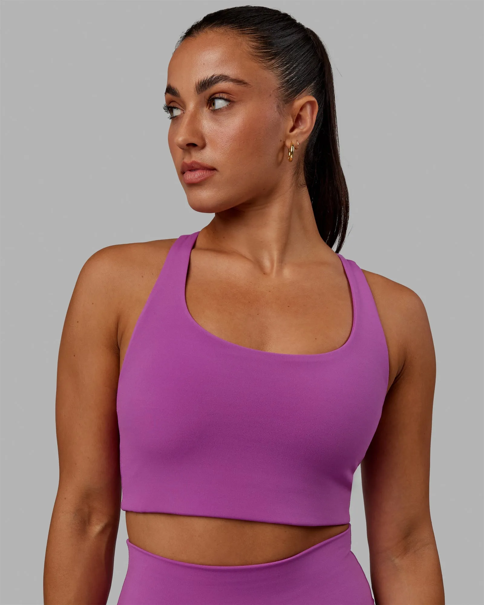 Ace Long Line Bra - Hyper Violet