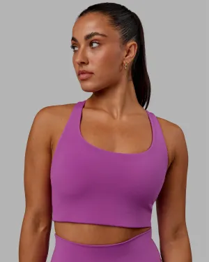 Ace Long Line Bra - Hyper Violet