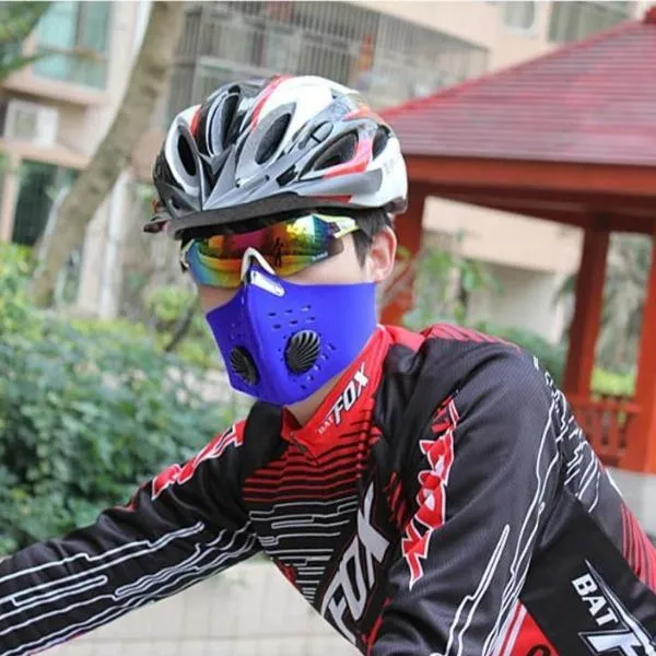 Activated Carbon Sport Dust Mask with Exhalation Valves