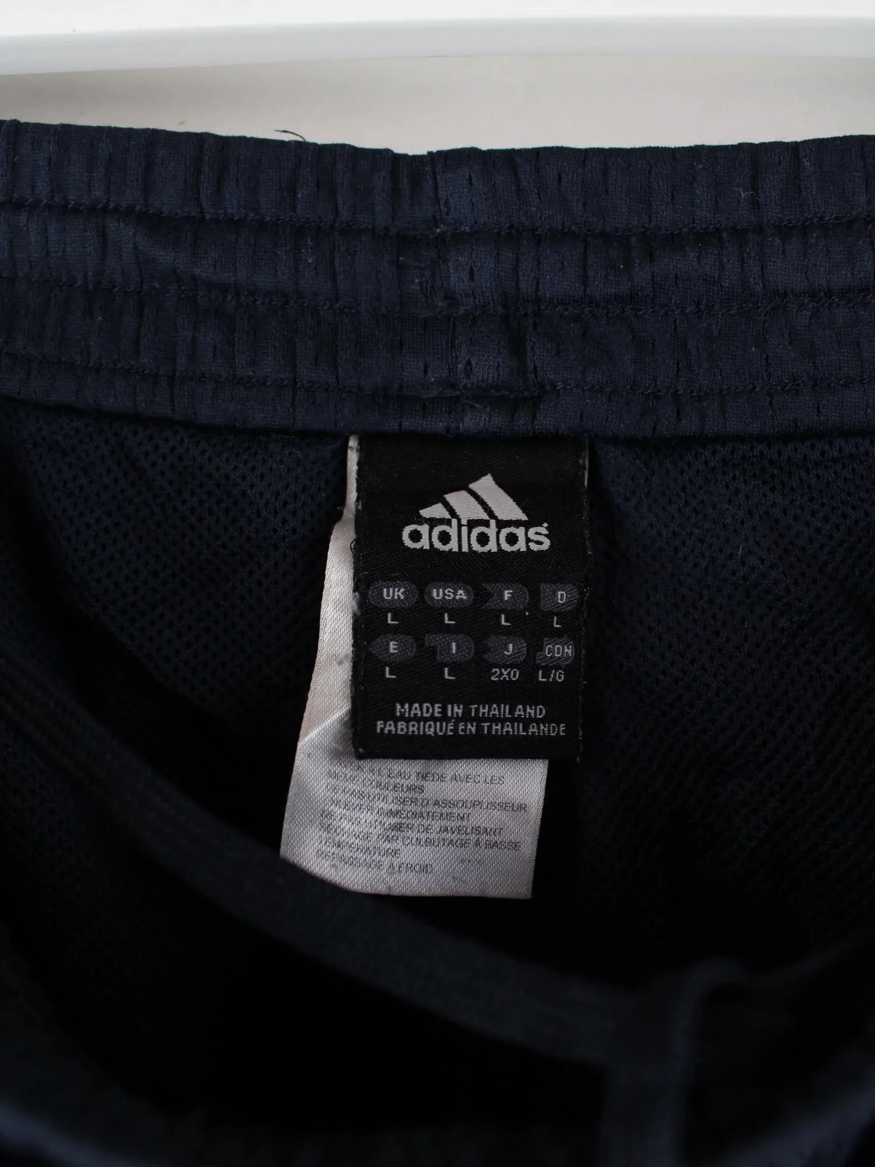 Adidas 00s 3-Stripes Mesh Shorts Schwarz L