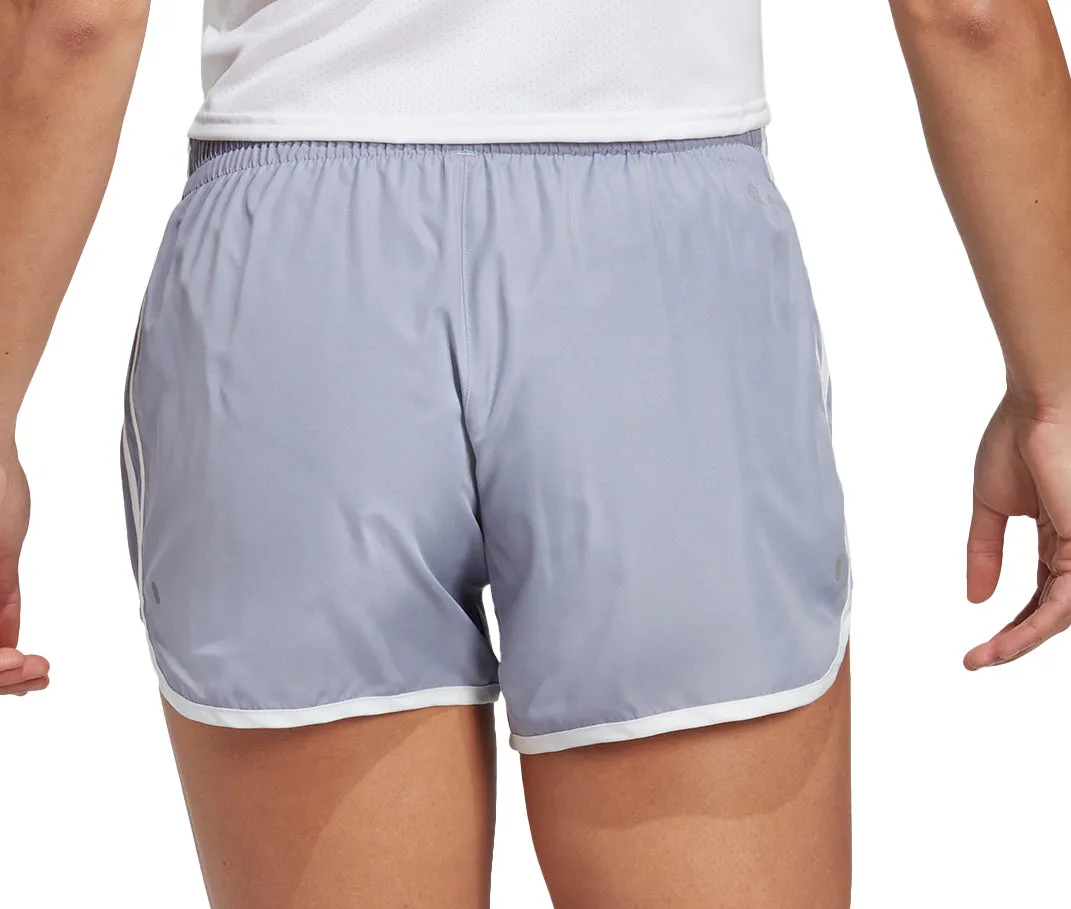 adidas 3 Inch Marathon 20 Womens Running Shorts - Grey