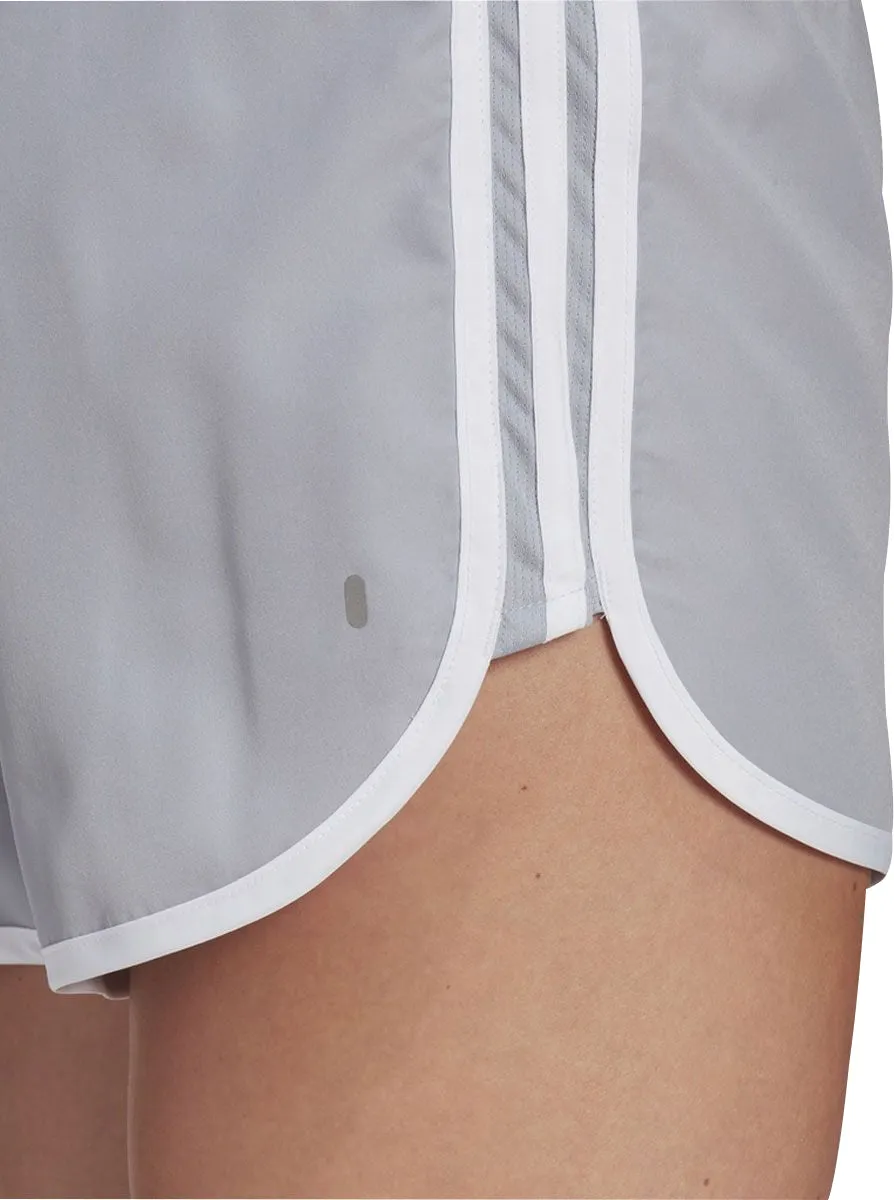 adidas 3 Inch Marathon 20 Womens Running Shorts - Grey