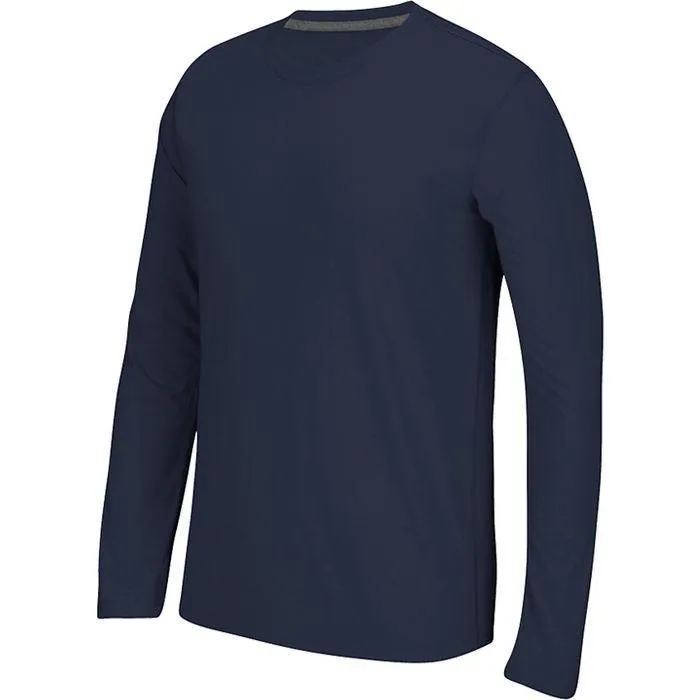 Adidas Climalite Youth Long Sleeve Tee 4564, Collegiate Navy