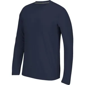 Adidas Climalite Youth Long Sleeve Tee 4564, Collegiate Navy