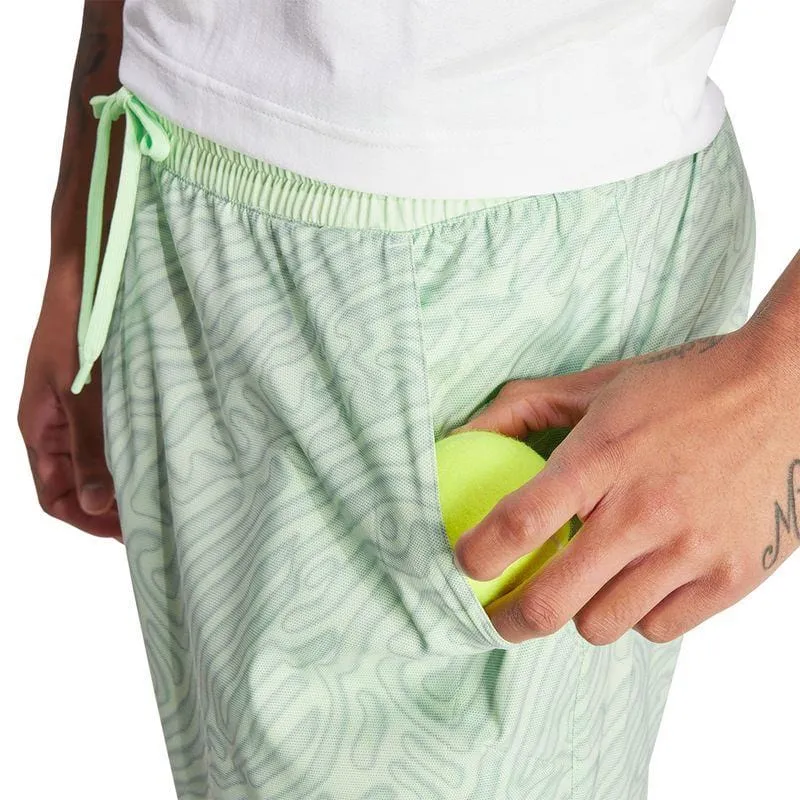 ADIDAS Melbourne Mens Pro 7 Inch Badminton Shorts - Green