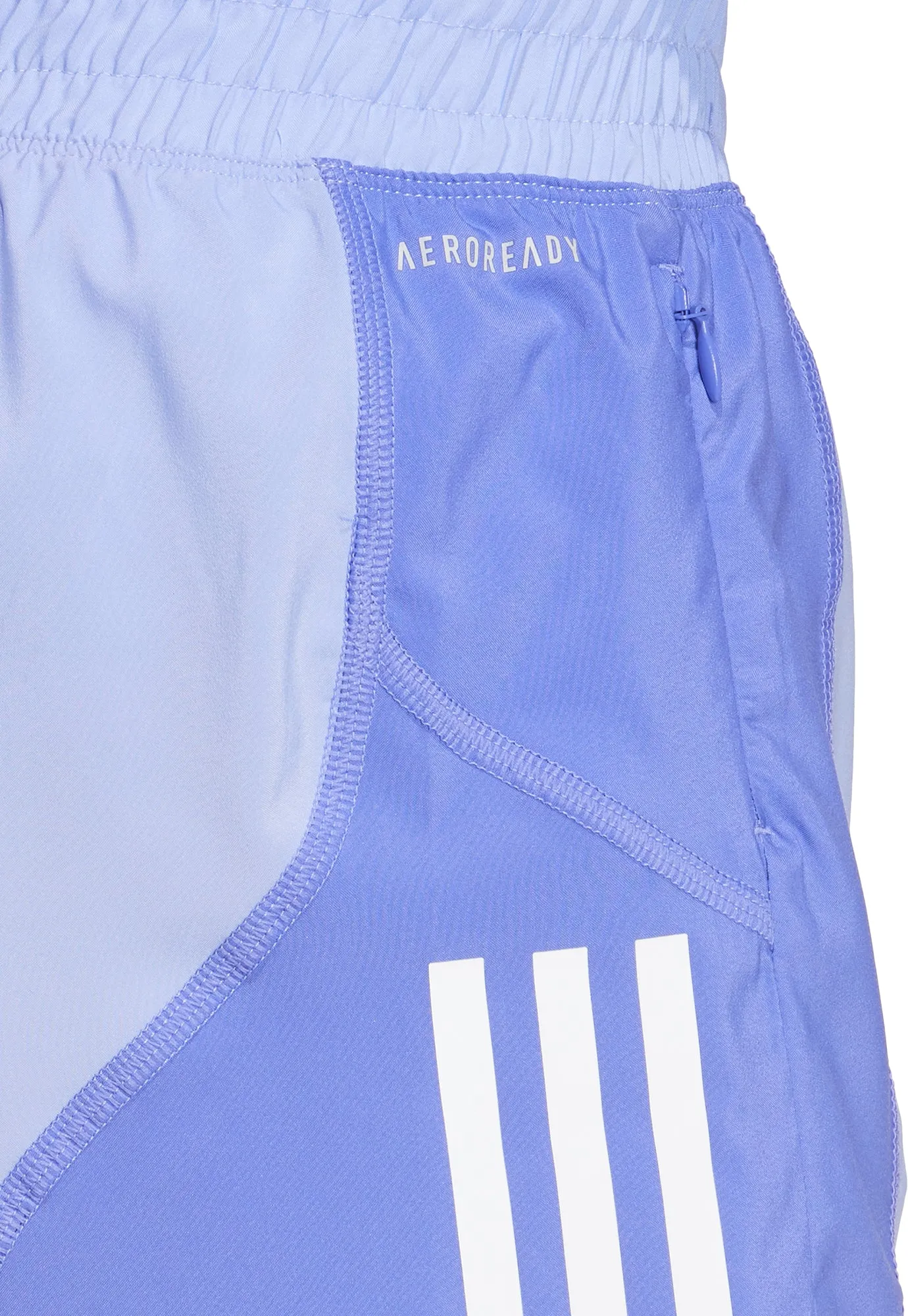 adidas Own The Run 3 Inch Womens Running Shorts - Blue