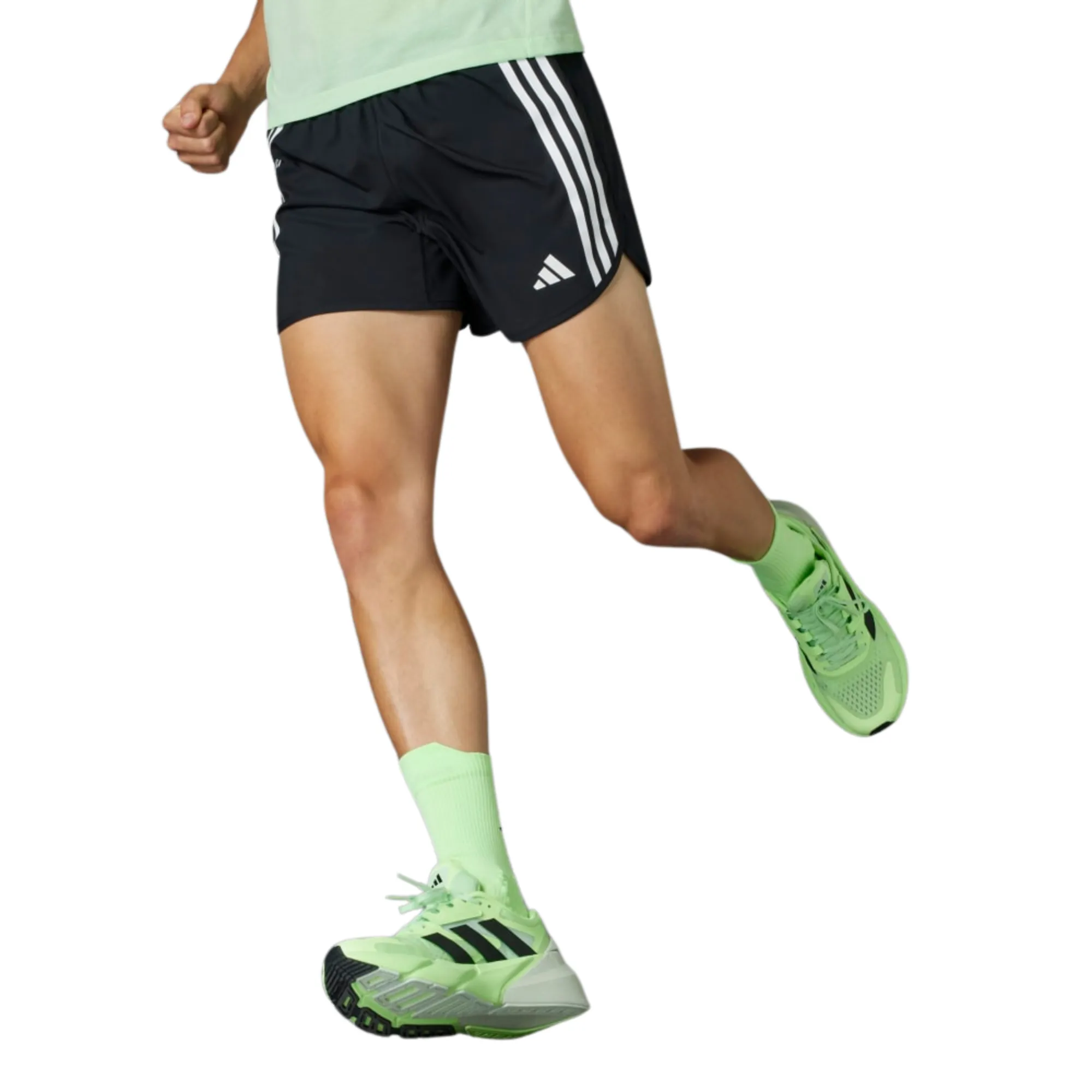adidas Own The Run 3-Stripes Mens Shorts