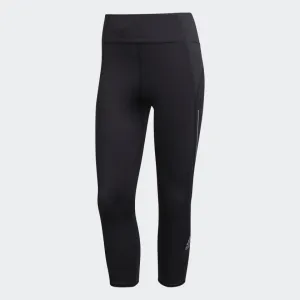 Adidas Women's Own The Run 3/4 Running Leggings