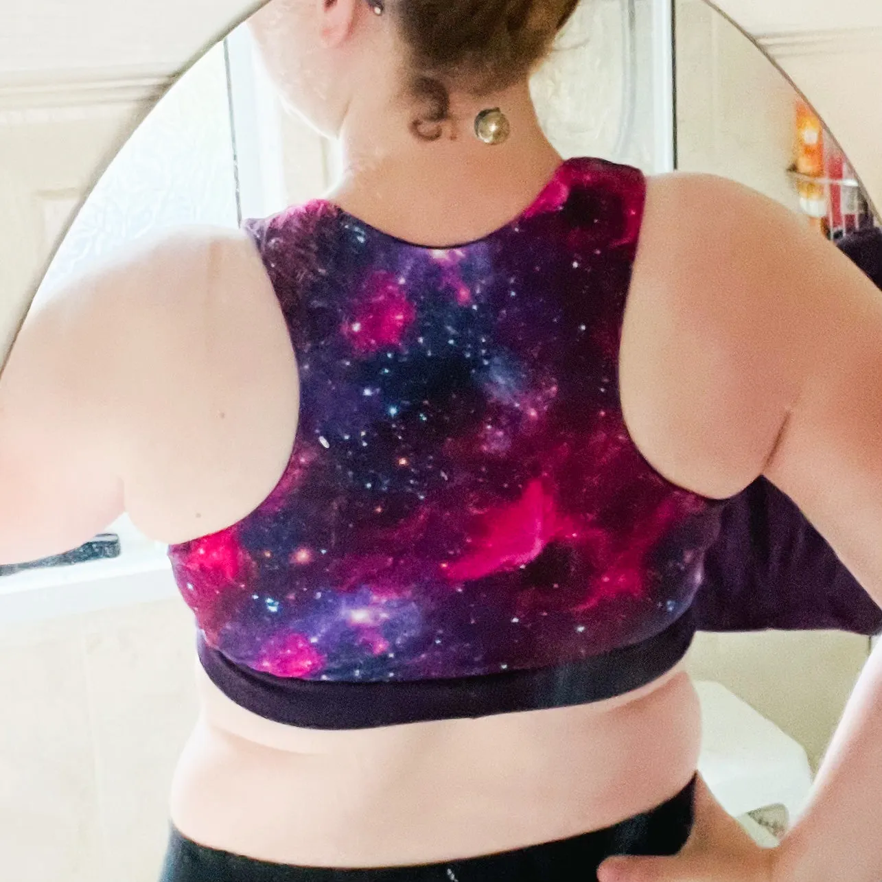 Adults Cross Front Racerback Bra