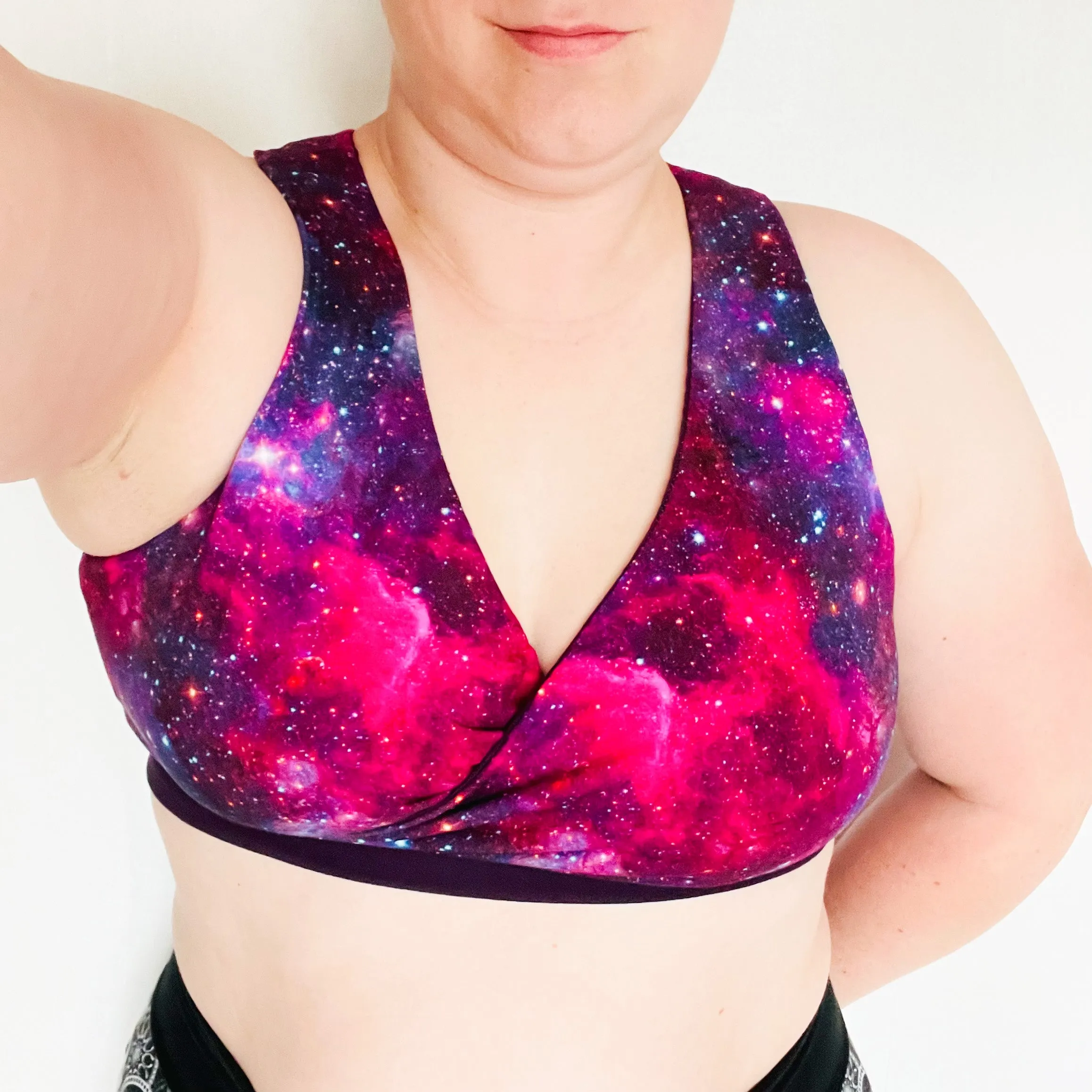 Adults Cross Front Racerback Bra