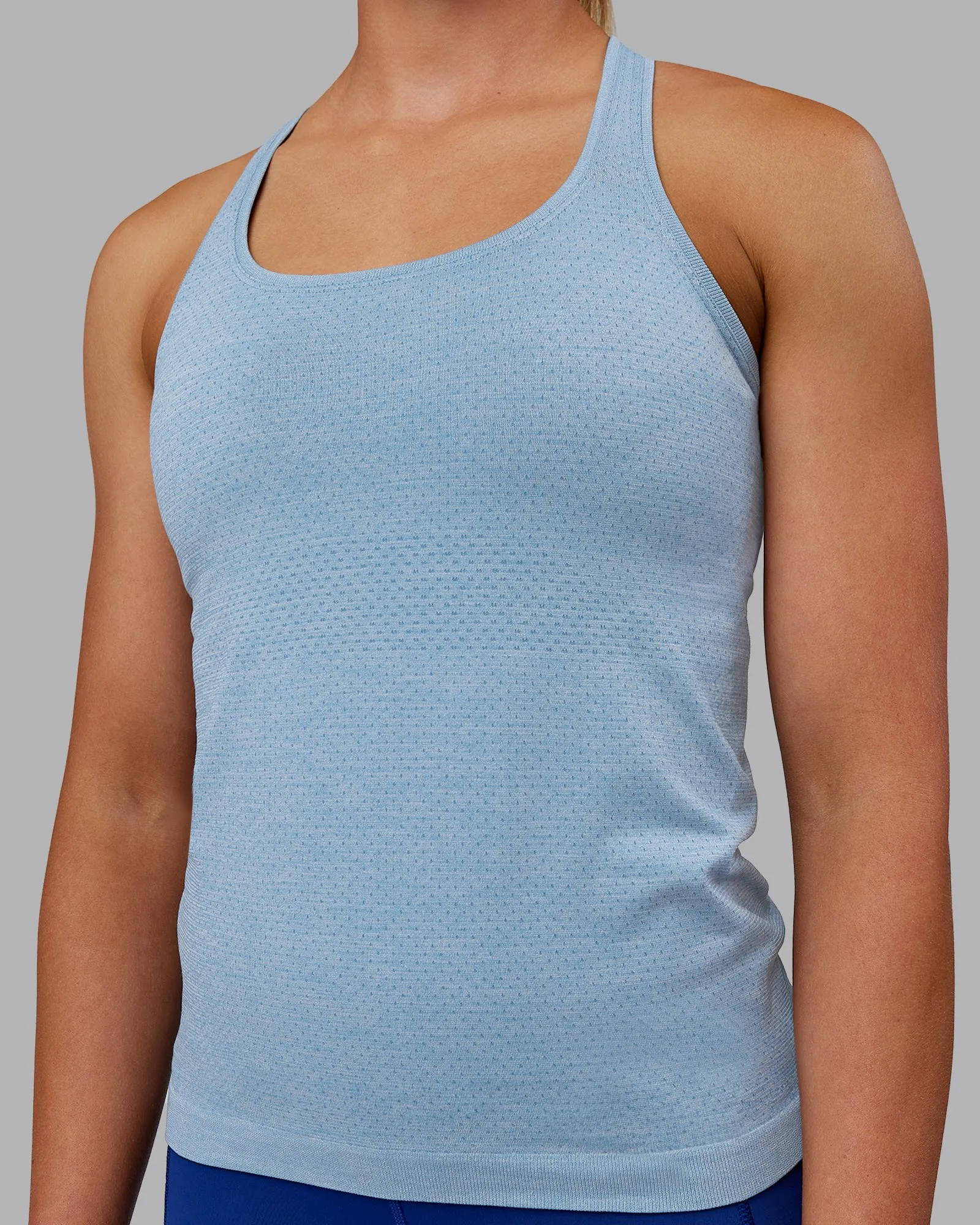 AeroFLX  Seamless Tank - Elemental Blue/Ice Blue