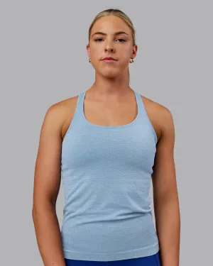 AeroFLX  Seamless Tank - Elemental Blue/Ice Blue