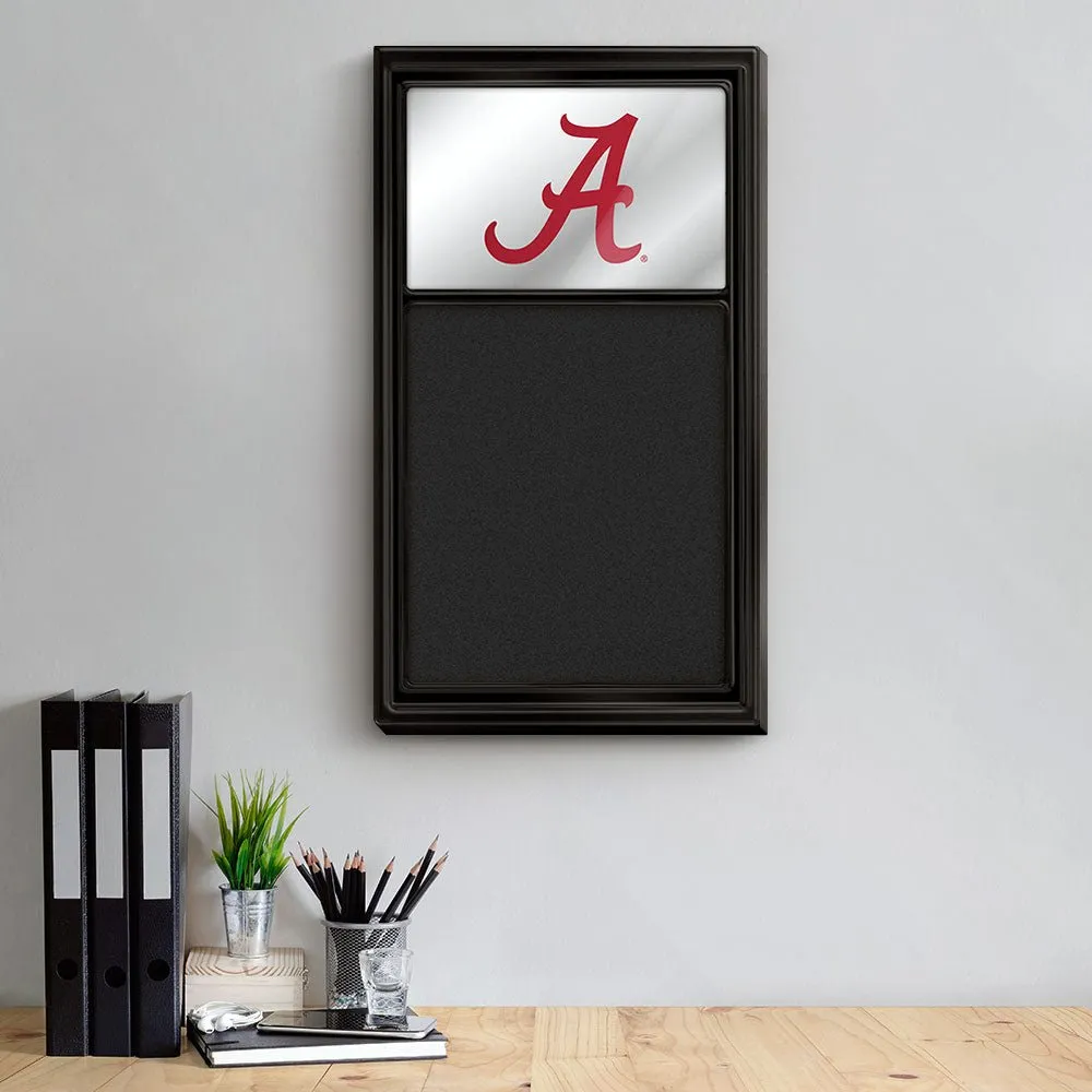 Alabama Crimson Tide: Mirrored Chalk Note Board