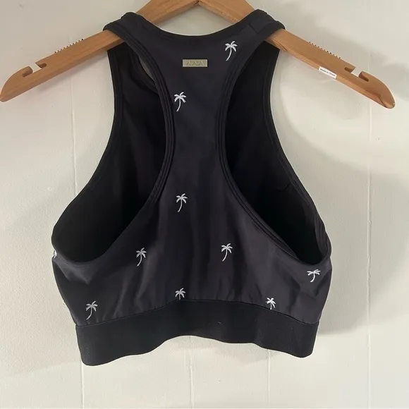 Alala Long Sports Bra in Black sz XS