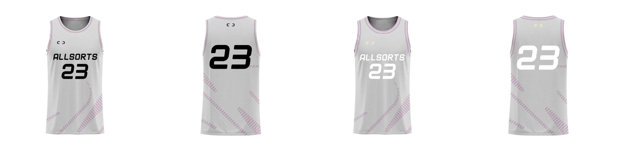 Allsorts Core Reversible Basketball Singlet Design Your Own