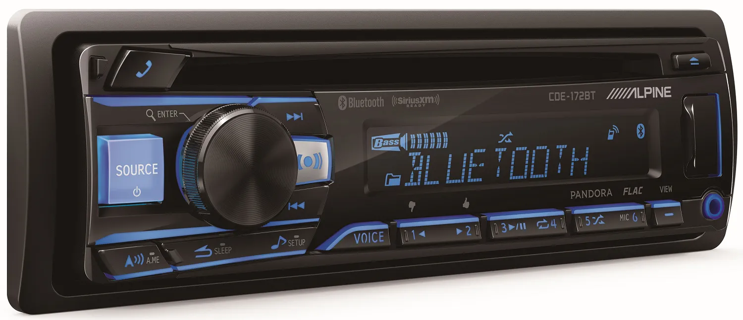 Alpine CDE-172BT Advanced Bluetooth® CD Receiver