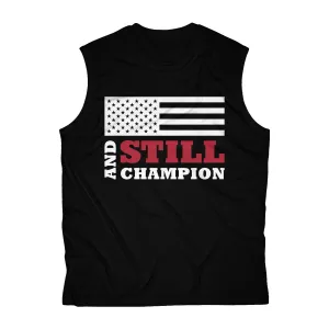 And Still Champion flag men's sleeveless performance tee