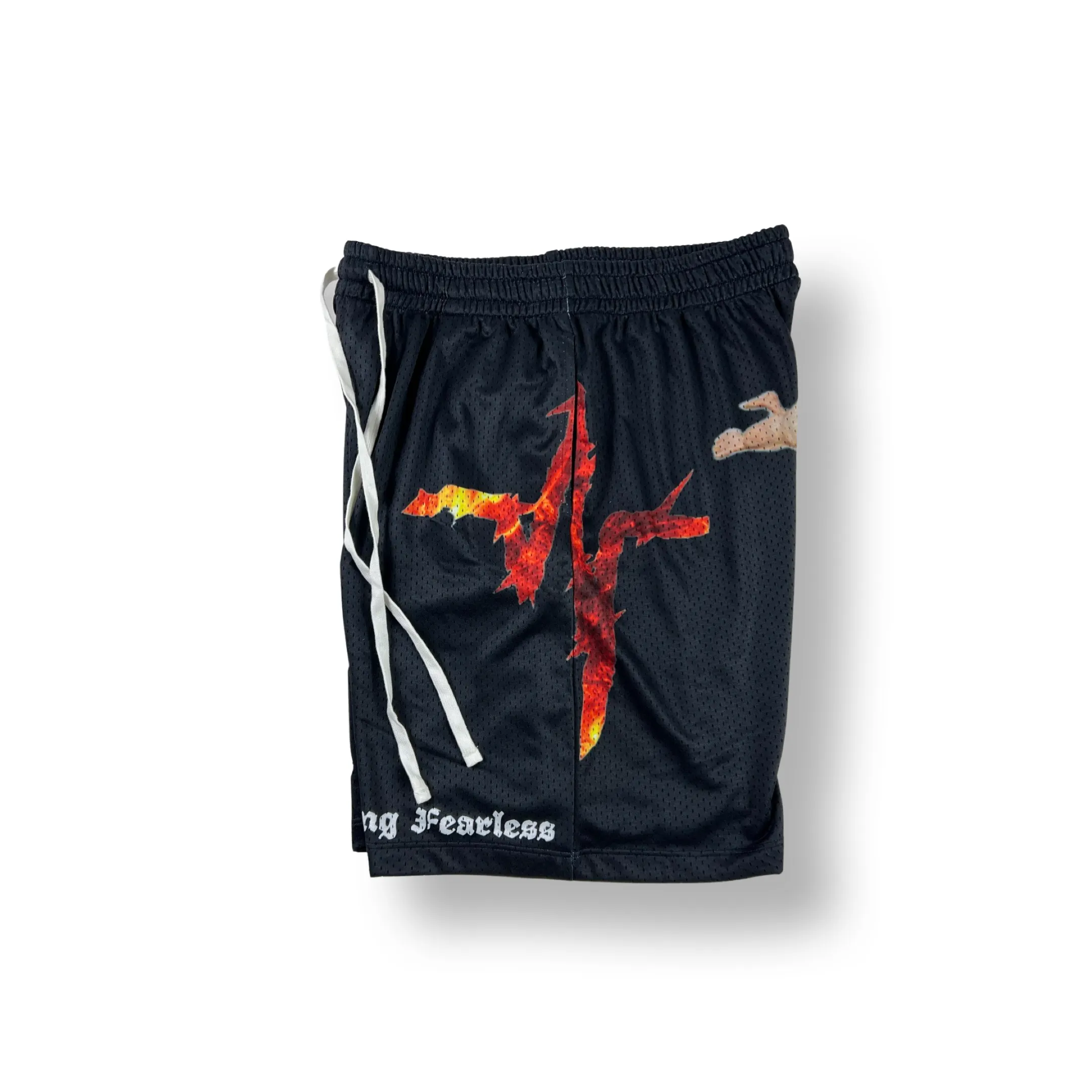 Angel Design Mesh Shorts