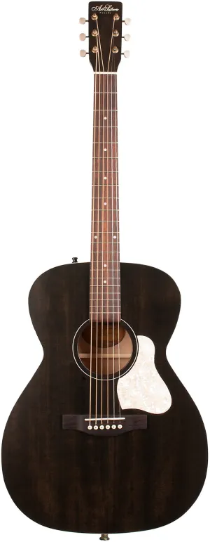 Art & Lutherie 045563 Concert Hall Legacy Faded Black Acoustic Guitar