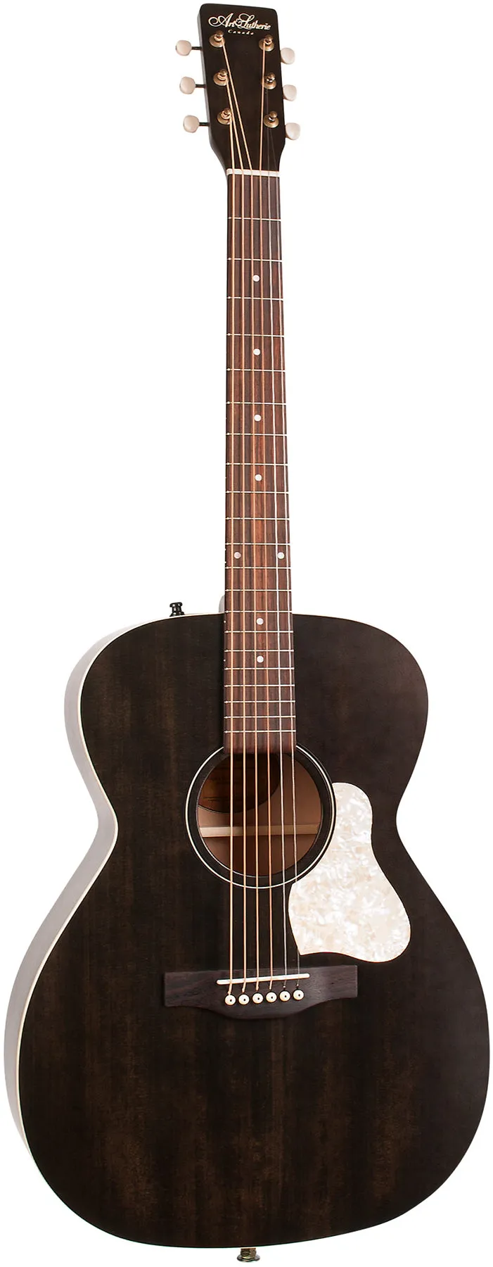 Art & Lutherie 045563 Concert Hall Legacy Faded Black Acoustic Guitar