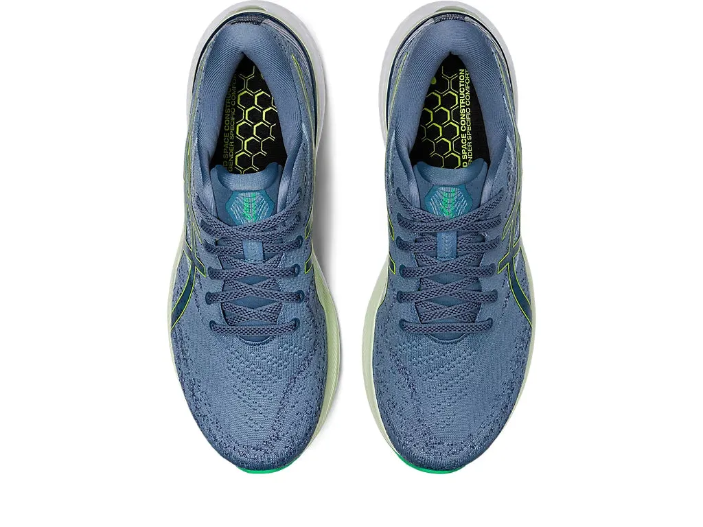 Asics Gel-Kayano 29 Men's Running Shoe - Steel Blue/Lime Zest