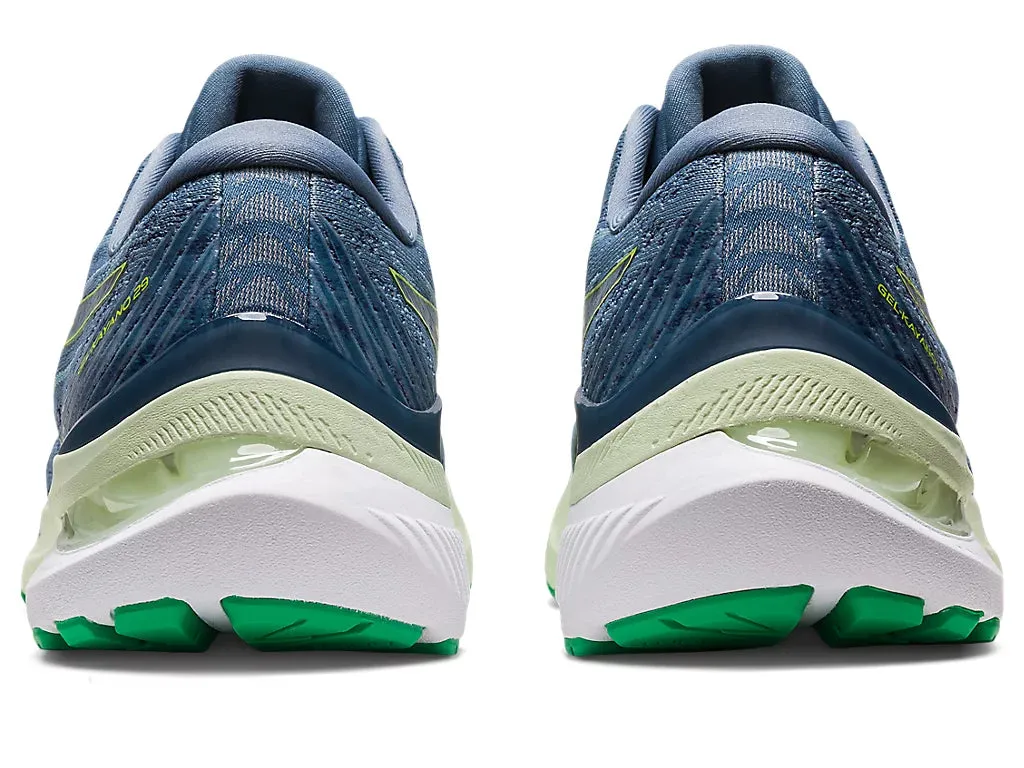 Asics Gel-Kayano 29 Men's Running Shoe - Steel Blue/Lime Zest