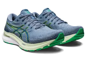 Asics Gel-Kayano 29 Men's Running Shoe - Steel Blue/Lime Zest