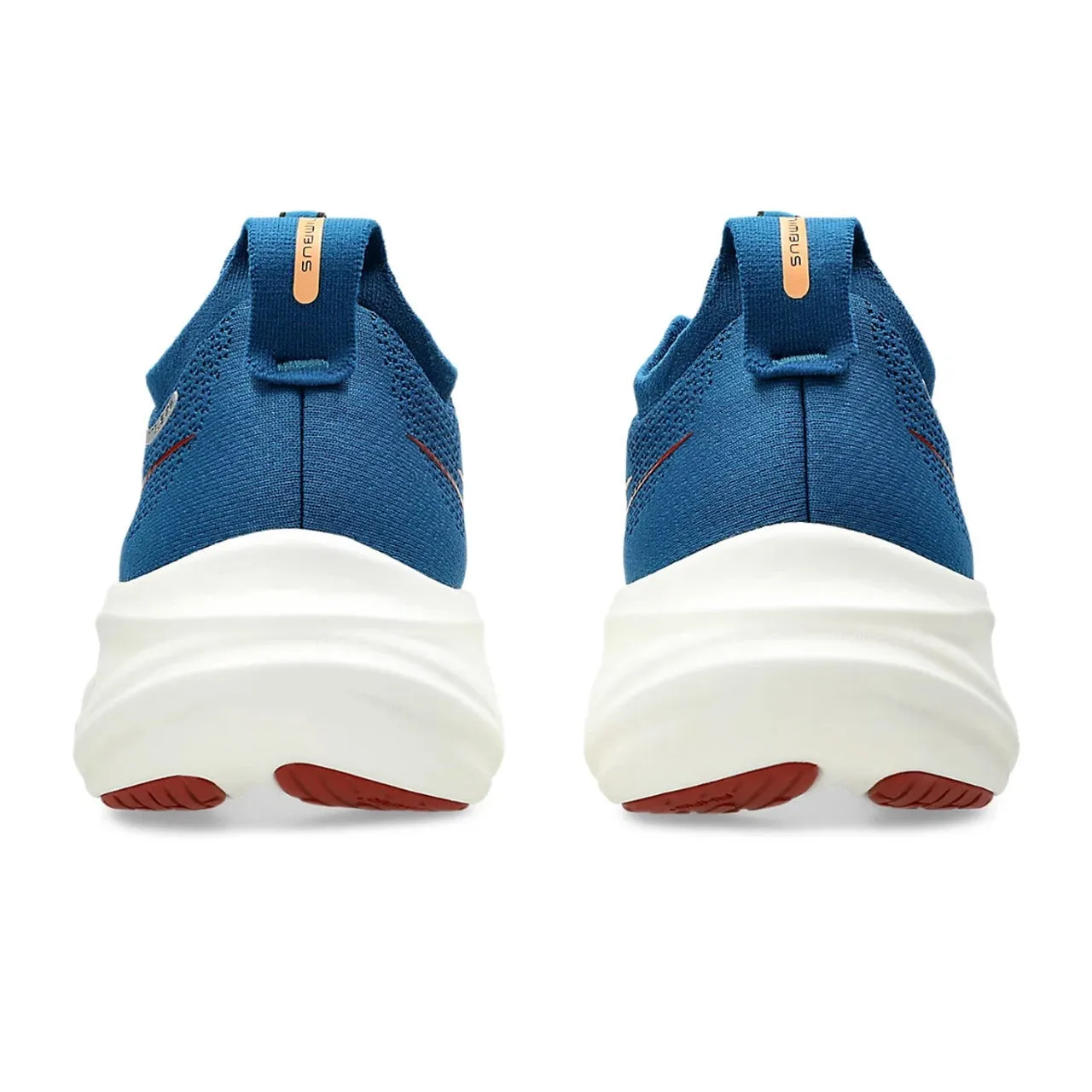 Asics Gel Nimbus 26 Men's Wide Running Shoe | Rich Navy/Faded Orange